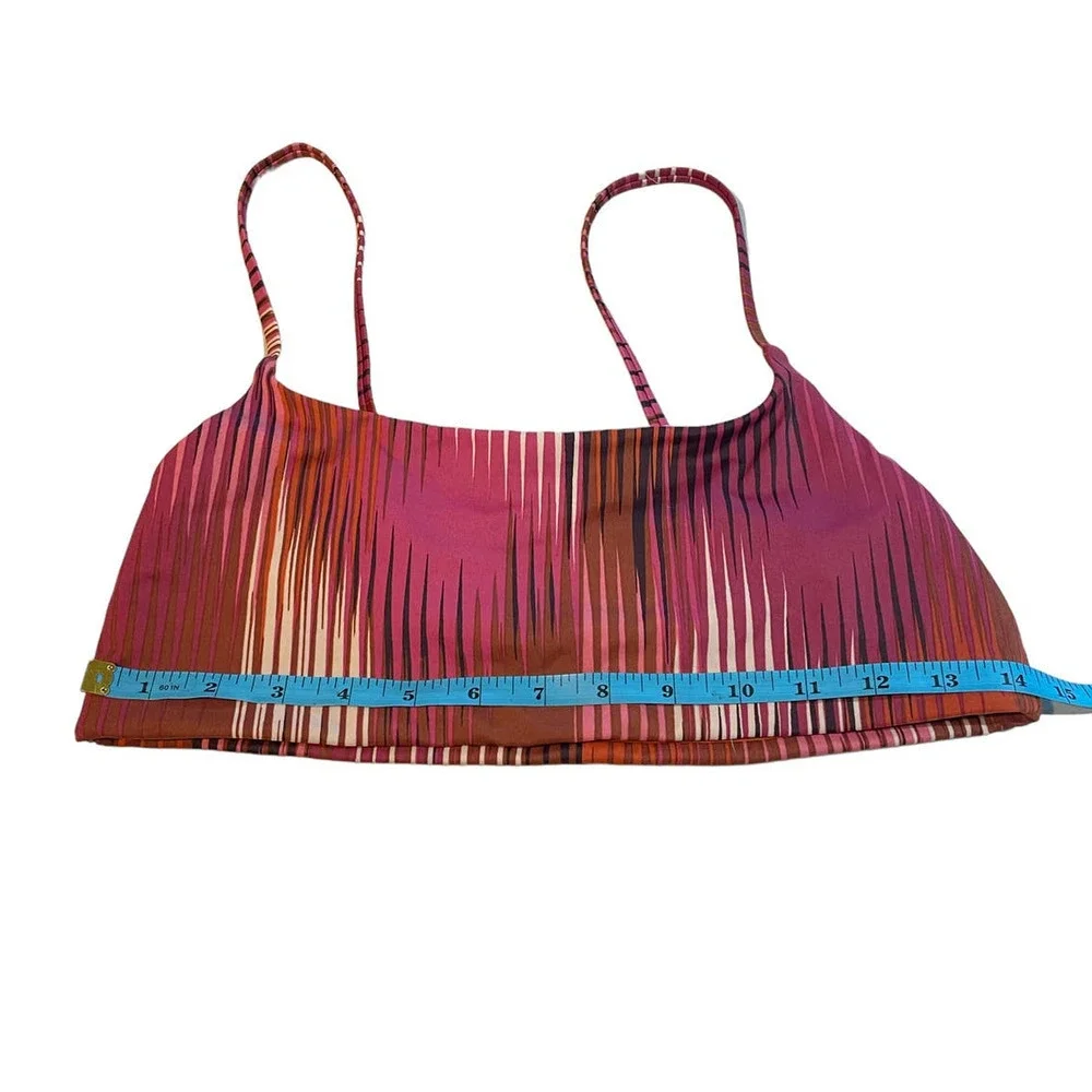 Athleta Ibiza Scoop Swim Bikini Top -  Size Medium